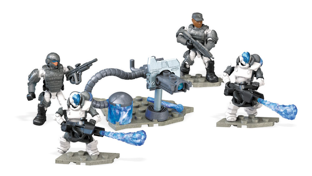 Mega Construx Halo Escadron Blizzard De L Unsc Quipe D