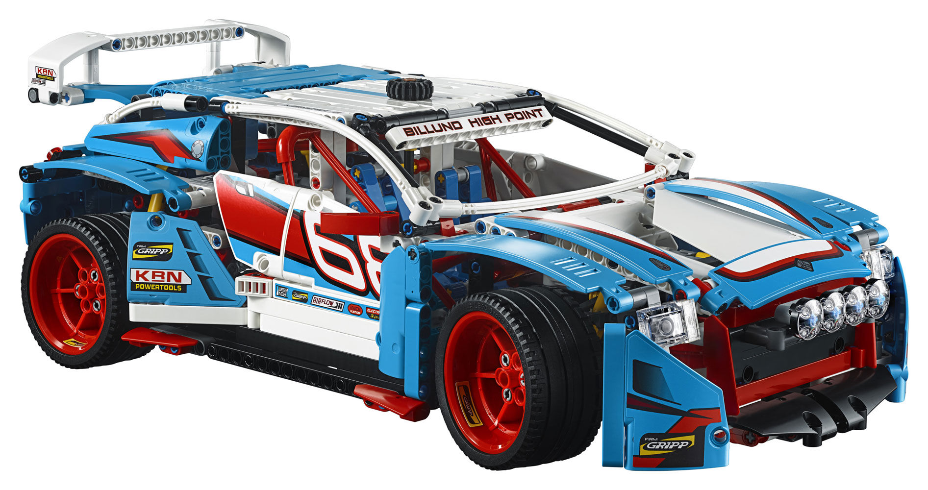 lego technic rally car 42077 building kit