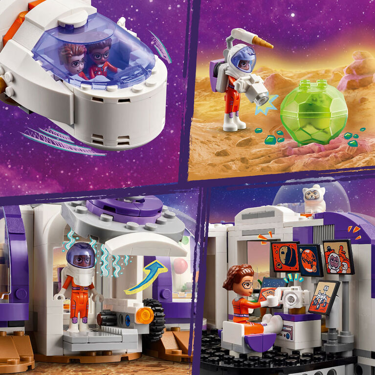 Jouet LEGO Friends La base spatiale et la fusée pour Mars 42605