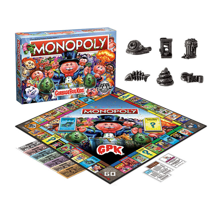 MONOPOLY: Garbage Pail Kids Board Game - English Edition | Toys R Us Canada