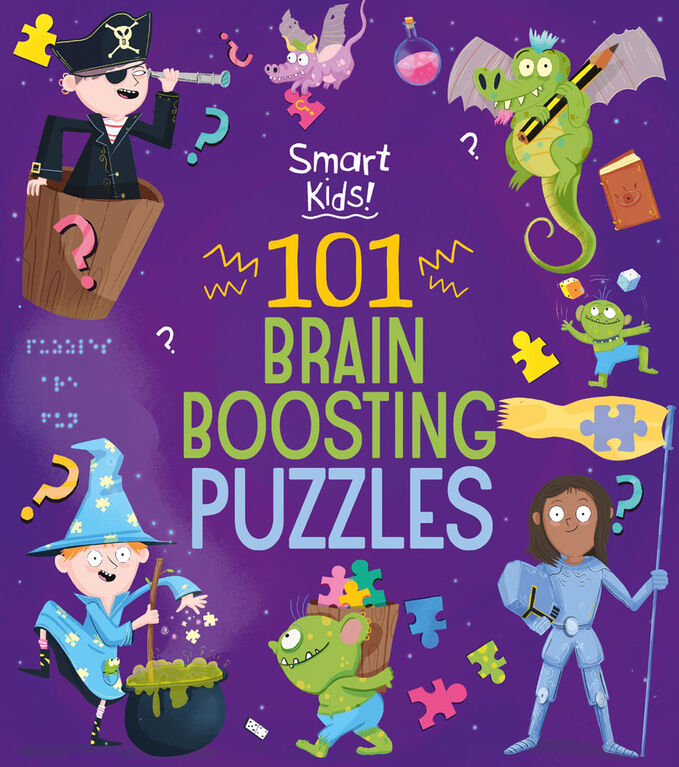 Smart Kids! 101 Brain Boosting Puzzles - English Edition