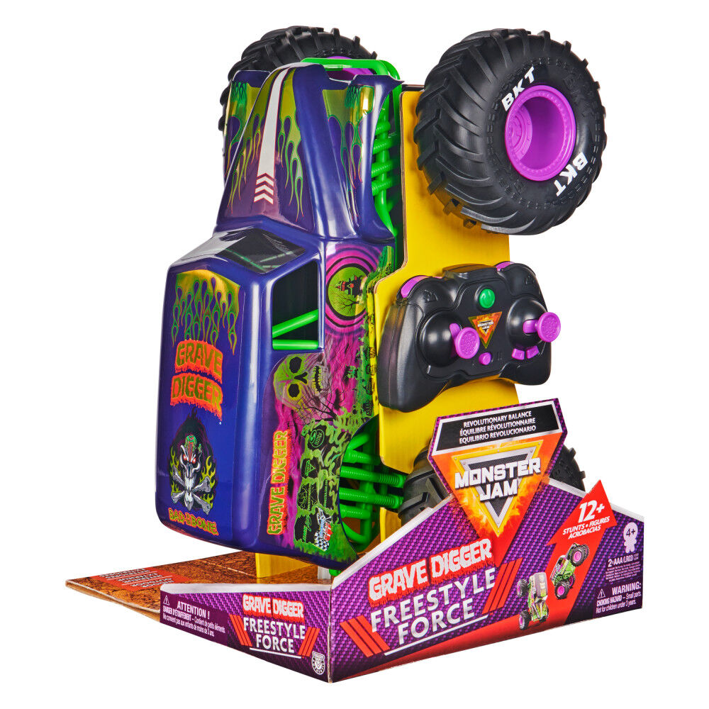 monster jam remote control truck grave digger