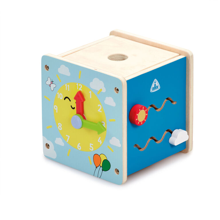 Early Learning Centre Mini Wooden Activity Cube - R Exclusive