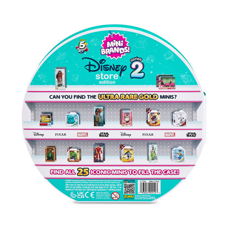 5 Surprise Mini Brands Series 1 Collector Case Includes 2