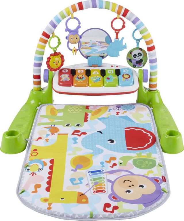Fisher Price Deluxe Kick Play  Piano  Gym  French Edition 