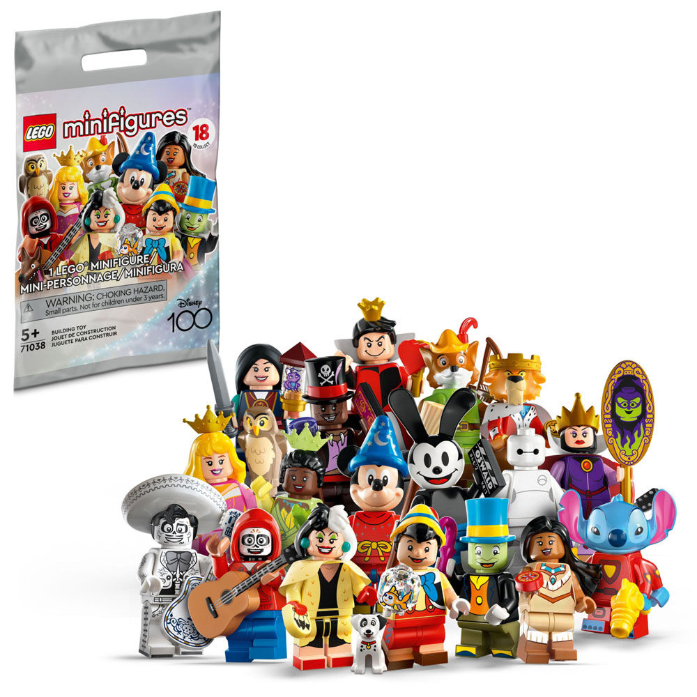 LEGO Minifigures Disney 100 71038 Limited-Edition Building Toy Set