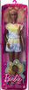 ​Barbie Fashionistas Doll #180, Tie-dye Romper, Sneakers, Yellow Bracelet