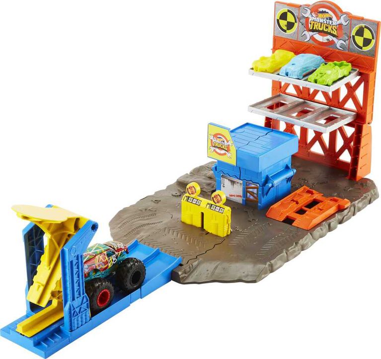 Hot Wheels Monster Trucks Blast Station Playset | Toys R Us Canada