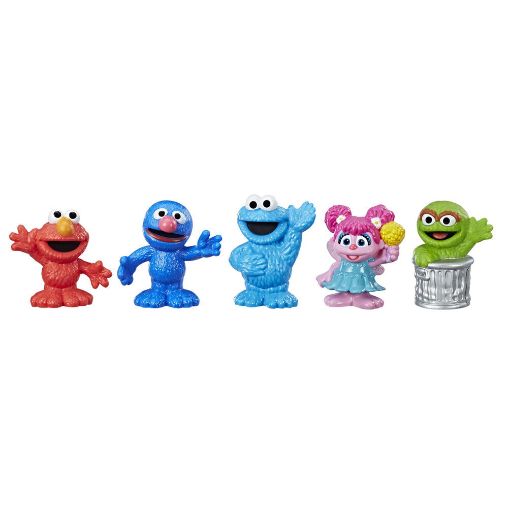 sesame street playskool collector pack 5 figures