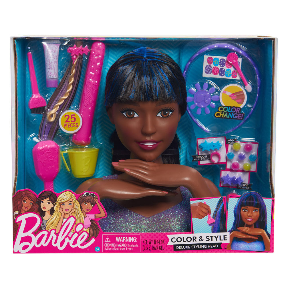 just play barbie deluxe styling head