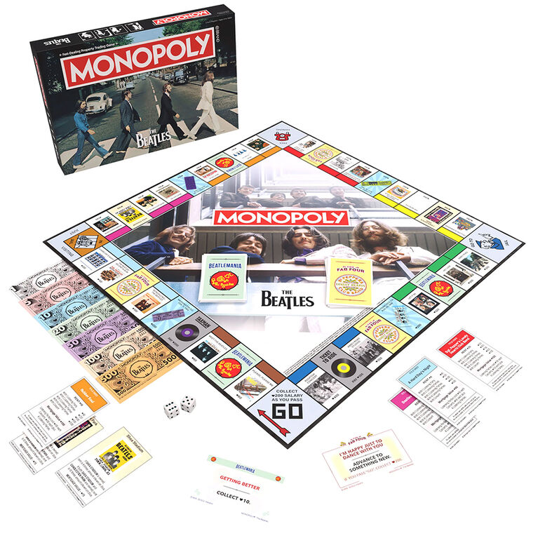USAopoly MONOPOLY: The Beatles - Édition anglaise
