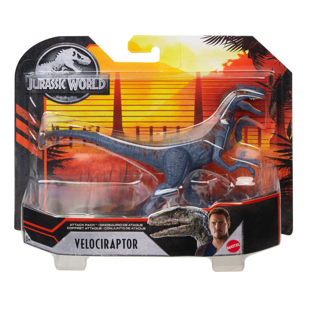 Jurassic world attack pack clearance blue