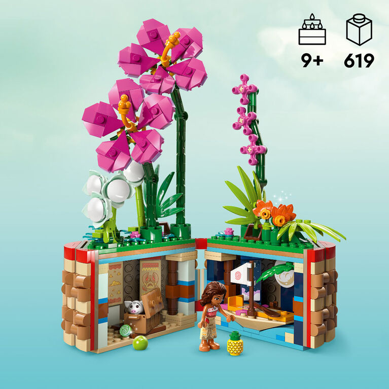 LEGO Disney Moana's Flowerpot Buildable Flower Toy and Mini Doll 43252