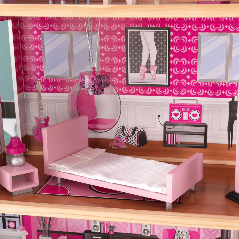 kidkraft glamorous sparkle mansion