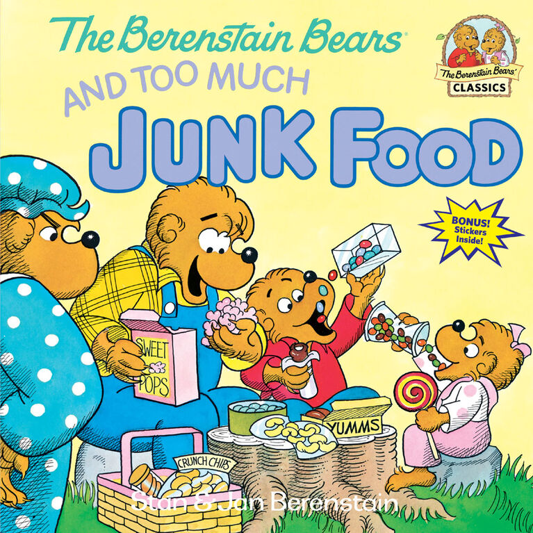 The Berenstain Bears and Too Much Junk Food - Édition anglaise