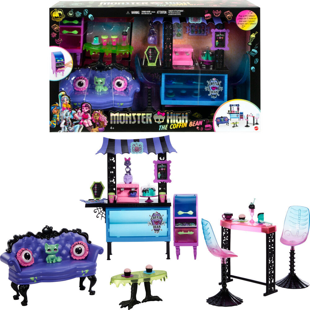 モンスターハイ 人形 ドール Monster High The Coffin Bean Playset