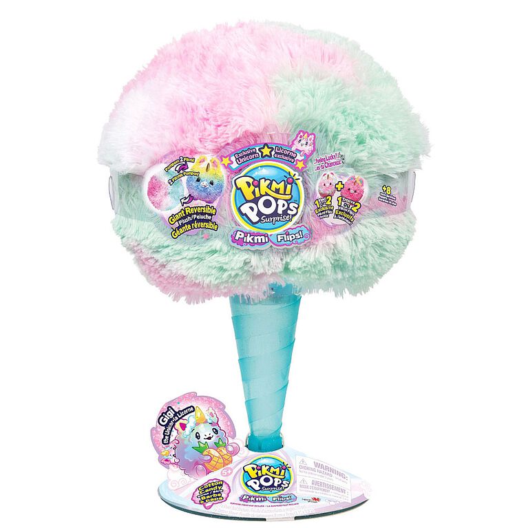 Pokmi Pops Saison 3 Pikmi Flips géants - Gigi la licorne - Exclusif - Notre Exclusivité