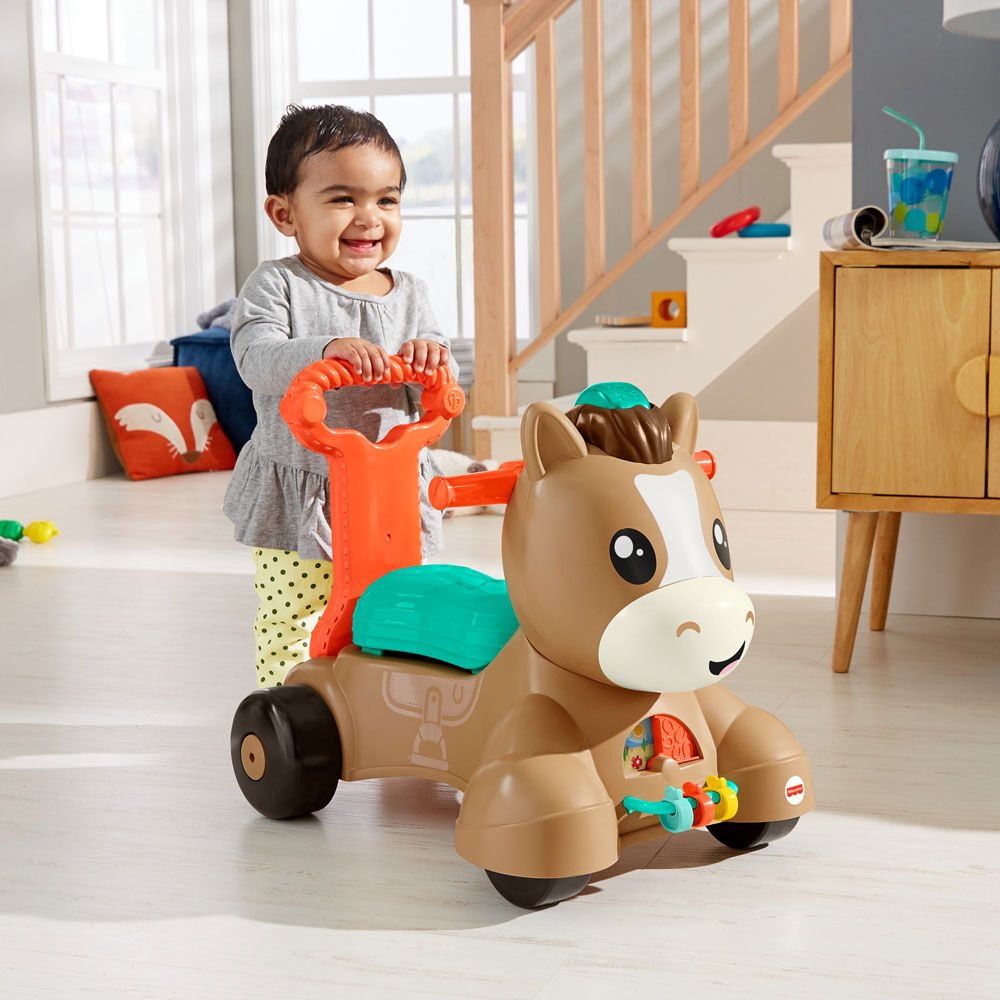 fisher price horse ride on toy