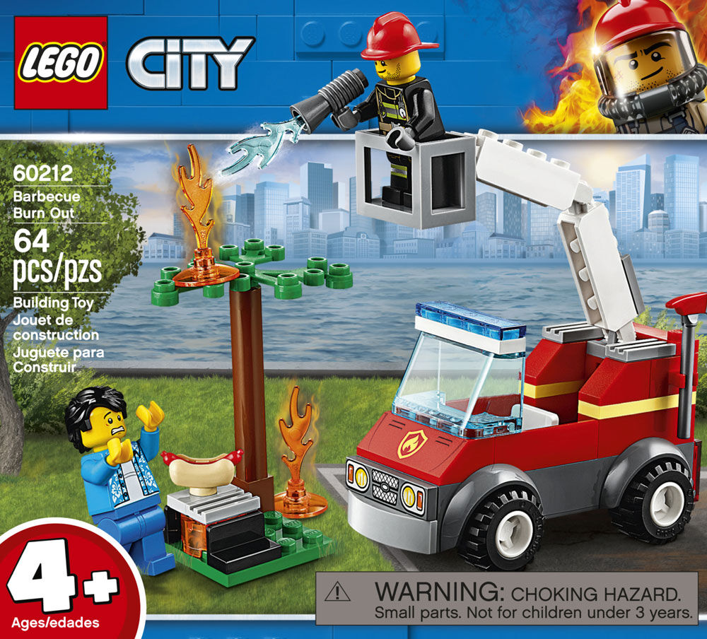 lego city barbecue burn out
