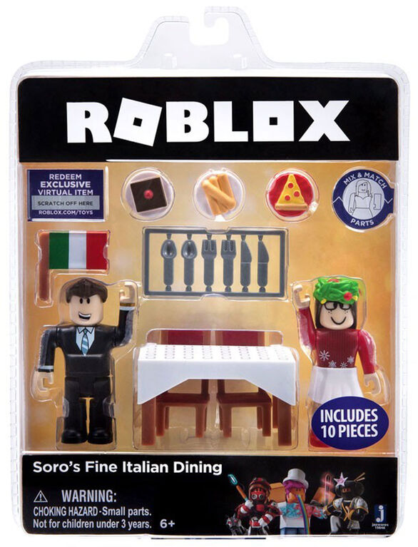Roblox Celebrity Game Pack Soro S Fine Italian Dining 2pk Toys - roblox kids tv movie video game action figure playsets for sale