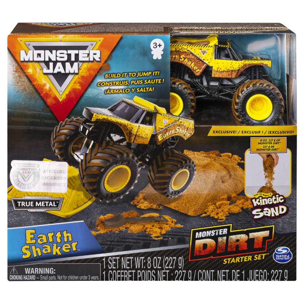 build a monster truck toy