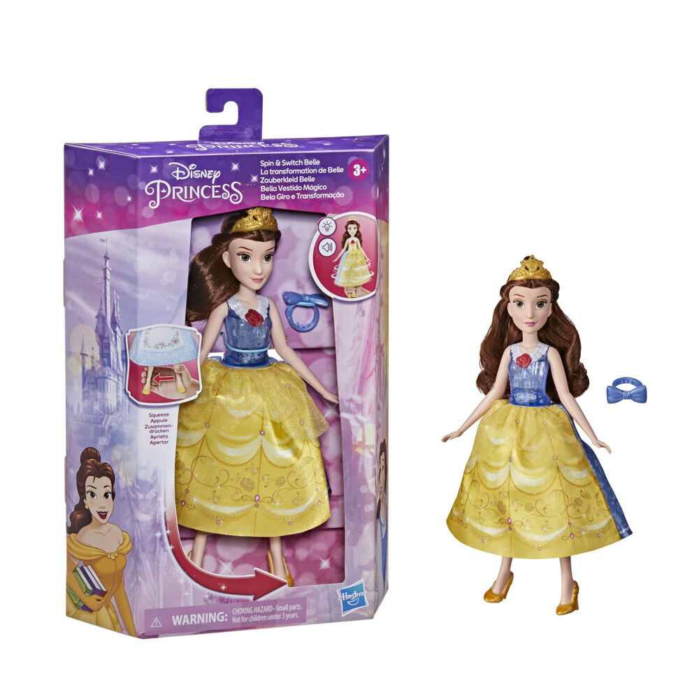 disney princess belle's wardrobe style set