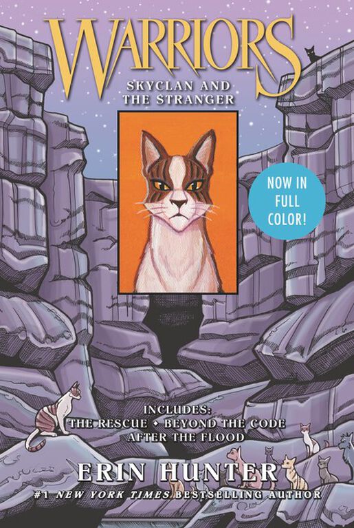 Warriors Manga: Skyclan And The Stranger: 3 Full-Color Warriors Manga Books In 1 - Édition anglaise
