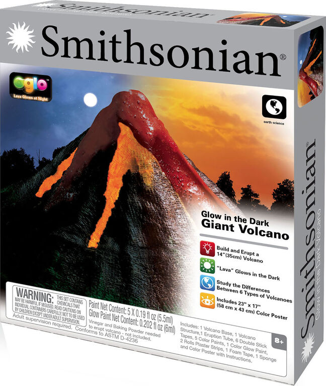 Smithsonian Volcan  g ant avec de la lave luisant dans l 
