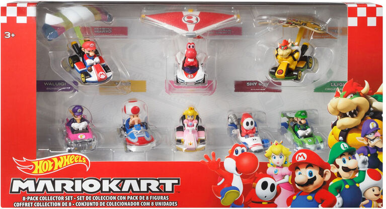 Hot Wheels Voitures jouet Mario Kart