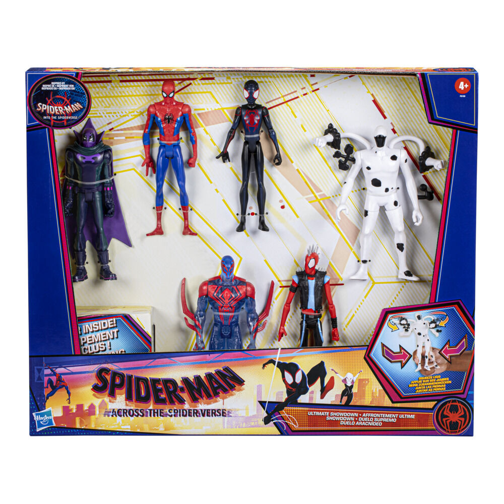 Spiderman in the 2025 spider verse toys