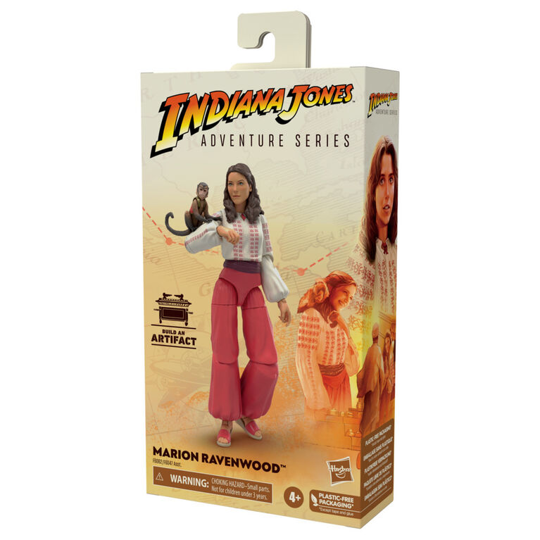Indiana Jones and the Raiders of the Lost Ark Adventure Series Marion Ravenwood Toy, 6-inch Indiana Jones Action Figures