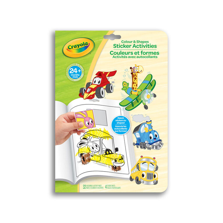 Colour and Shape Activity Whimsical Wheels - English Edition