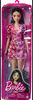 ​Barbie Fashionistas Doll #177 with Color Block Floral Dress with Puffed Sleeves