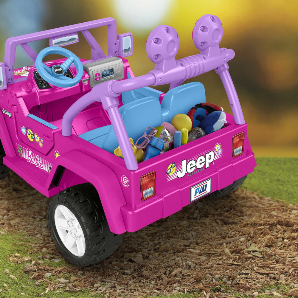 Power wheels pink jeep clearance wrangler