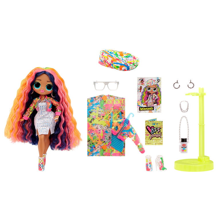 L.O.L. Surprise OMG Fashion Show Series Hair Edition Collectible Fashion  Doll with 18+ Surprises, Assorted
