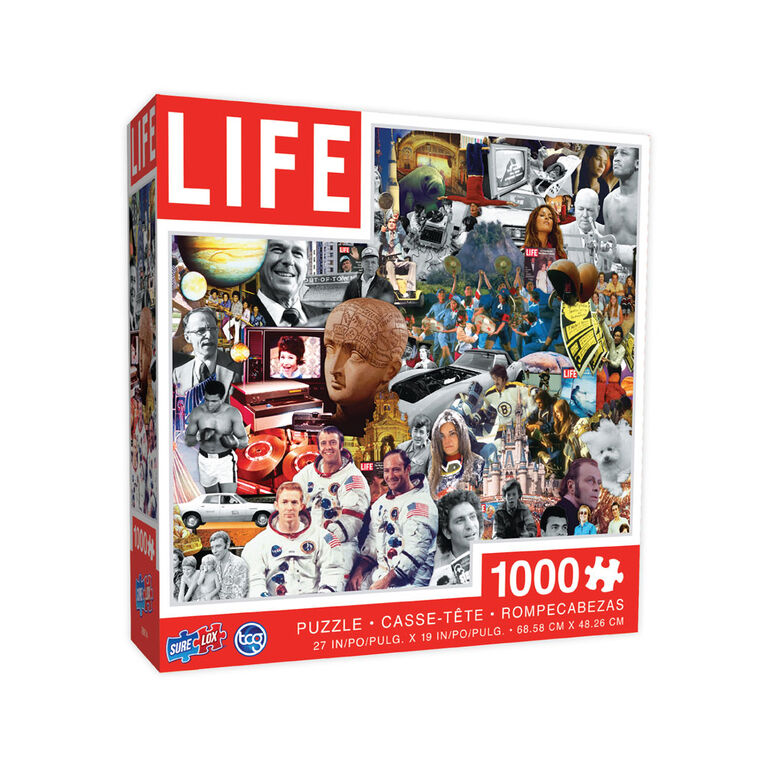 SURE-LOX - LIFE 1000 piece Puzzle - The 1970's