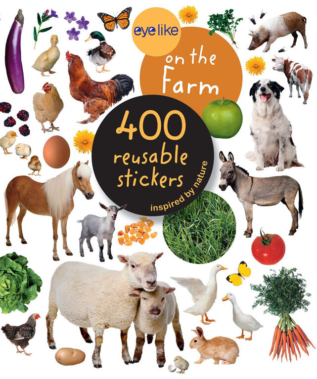 Eyelike Stickers: On The Farm - English Edition