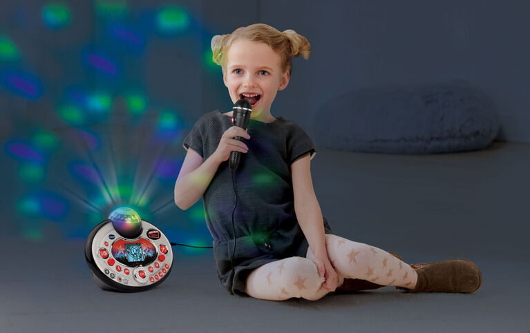 VTech – Kidi SuperStar LightShow rose – Micro Karaoké Enfant - Mode Concert  – Version FR : : Jeux et Jouets