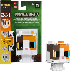 Minecraft -Flippin' Figs -Collection de figurines -Échelle
