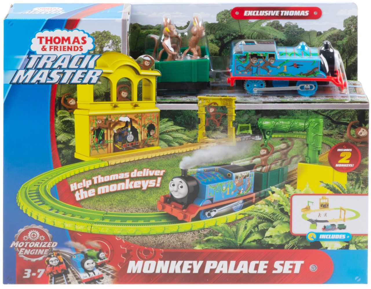 thomas trackmaster monkey palace