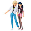 Miraculous Crush Pack - Marinette and Adrien Fashion Doll 2-Pack