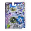 Beyblade Burst Surge, paquet de 2 toupies de compétition Speedstorm Evo Helios Blazebringer et Jormuntor J6