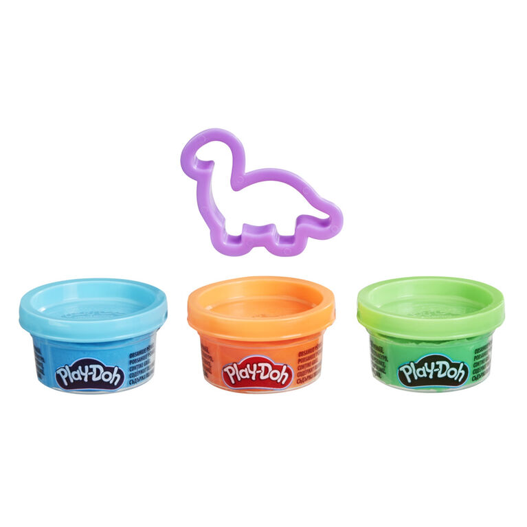 Play-Doh Dino Tools Dinosaur Toys with 3 Cans of Play-Doh Colors