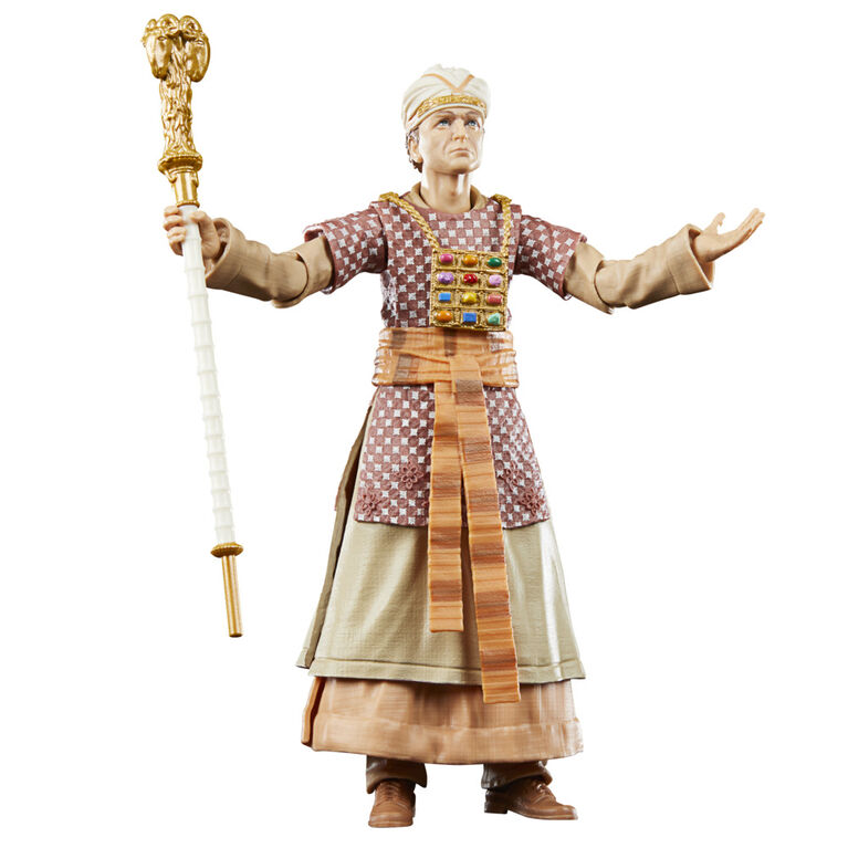 Indiana Jones and the Raiders of the Lost Ark Adventure Series René Belloq (Ceremonial) Toy, 6-inch Indiana Jones Action Figures