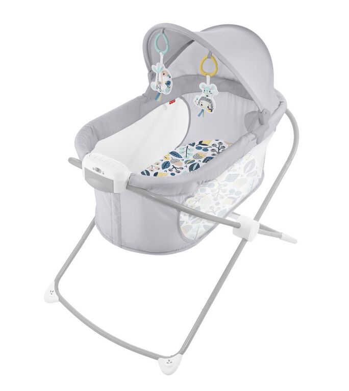 Fisher-Price - Soothing View Projection Bassinet - Navy Foliage - R Exclusive Babies R Us Canada