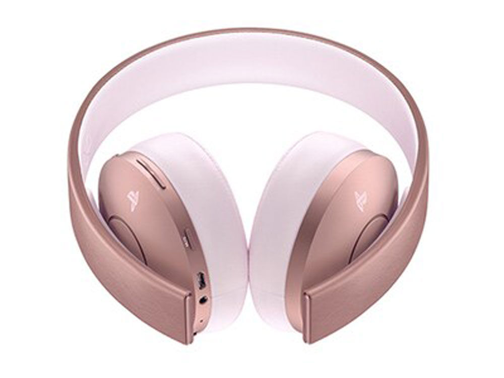 ps rose gold headset