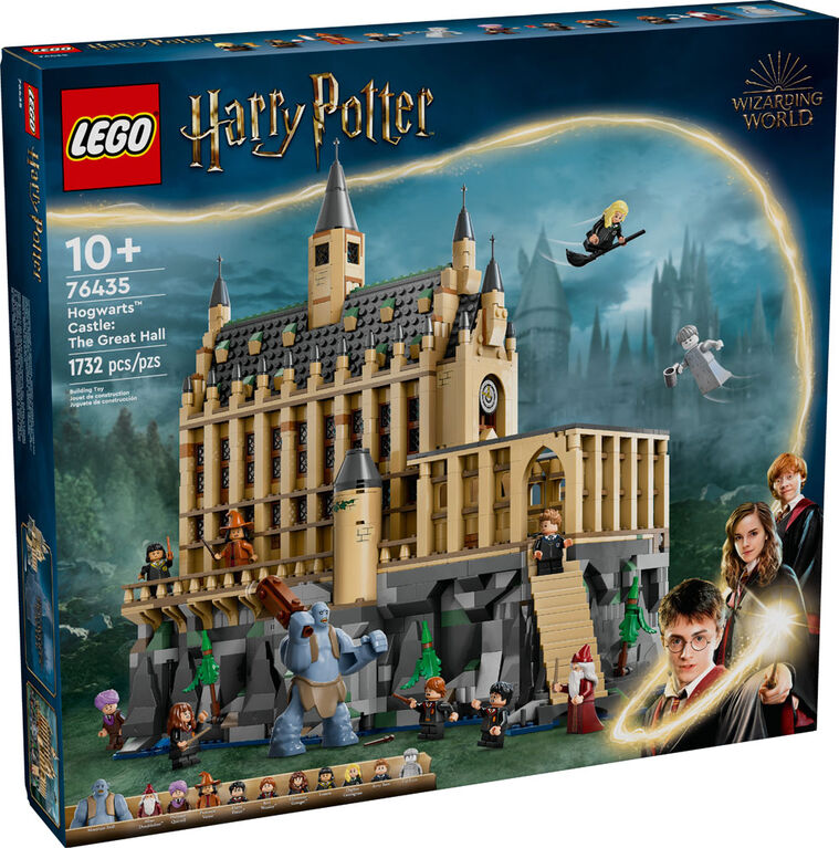 LEGO Harry Potter Hogwarts Castle: The Great Hall Collectible Toy Playset 76435