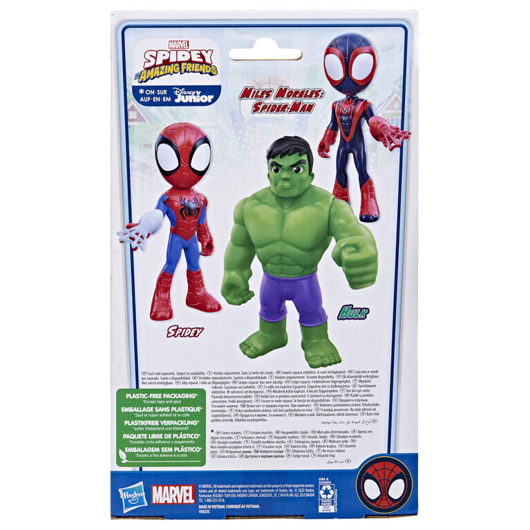 Figurine Hulk 22 cm - Spidey et ses Amis Extraordinaires Hasbro : King Jouet,  Figurines Hasbro - Jeux d'imitation & Mondes imaginaires