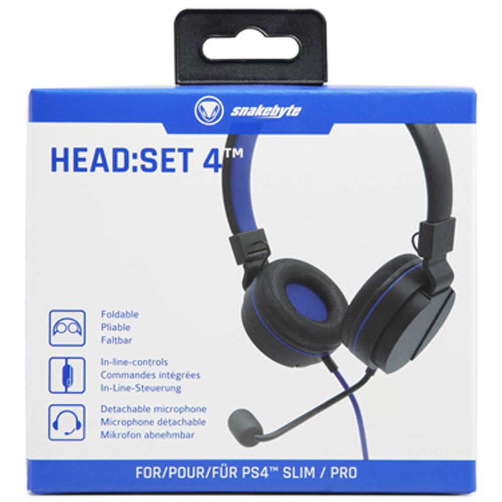 blue ps4 headset