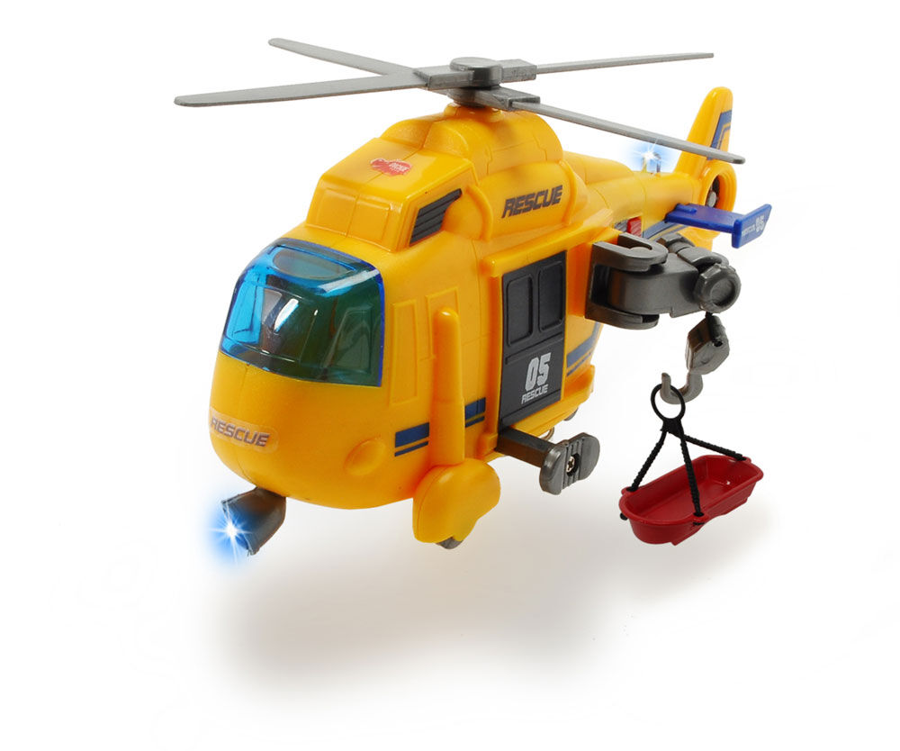 orange helicopter toy